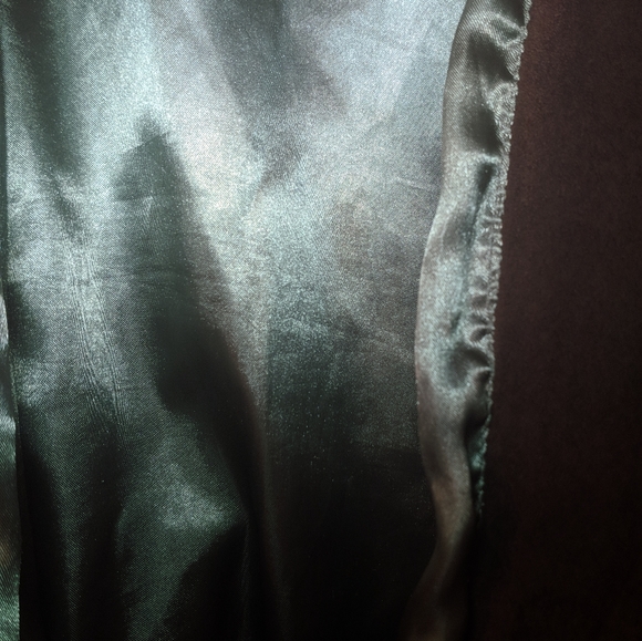 Maxima Wilson Brown Leather Jacket Medium - Picture 9 of 11